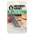 Helping Hand Company Usa Helping Hands 5 Pack Utility Knife Blades  20506 - Pack of 3 20506